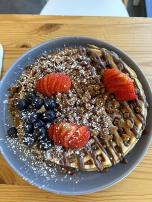 Waffles  at Guará in Vila Nova De Gaia