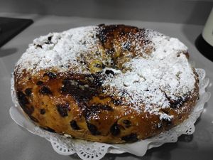 Bolo rei de chocolate at Guará in Vila Nova De Gaia