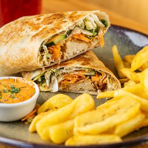 Wrap Frangamente at Guará in Vila Nova De Gaia