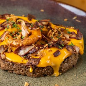 Bruschetta Cheddar e "Bacon" at Guará in Vila Nova De Gaia