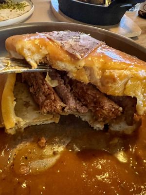 Inside the francesina   at Guará in Vila Nova De Gaia