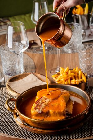 Francesinha at Guará in Vila Nova De Gaia