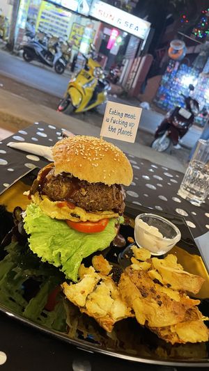   at Slaughterhouse Vegan in Calangute