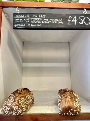 Wholemeal tin loaf   at Bandit Bakery in Aberdeen