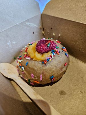 Sun bun at Bandit Bakery in Aberdeen