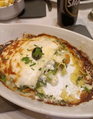 Lasanha de legumes at Restaurante Frangus in Leiria