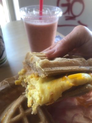 They don’t skimp on filling  at Bedrock Eats & Sweets in Memphis