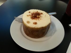 cinnamon swirl cake (vegan) at Red Velvet Cafe - Fashion Show Mall in Las Vegas