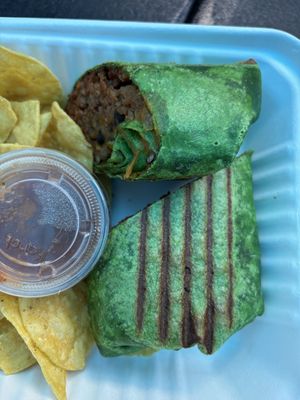 Vegan burrito   at HĀ Cafe - Formerly Liquid Life in Hilo