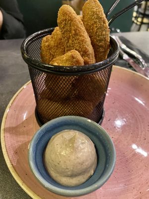 Avocado fries  at The Avocado Show in Leidschendam