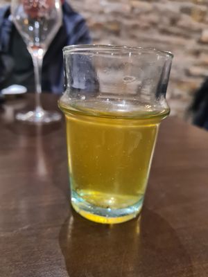 Delicious the au menthe at Le Socrate in Nice