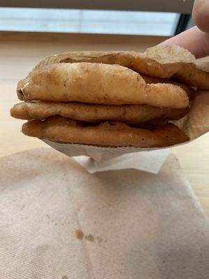 Pita chips  at CAVA in Melville