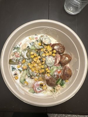 Vegan bowl  at CAVA in Melville