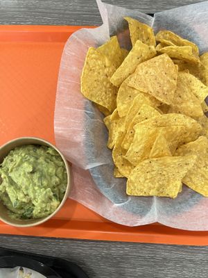 Guacamole and chips  at Masa Mexican Street Food in Farmington