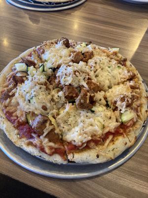 Vegan combo pizza   at Vito's Pizza in Scottsdale
