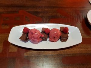 Vegan Dessert! at Blue Sushi Sake Grill in Chicago