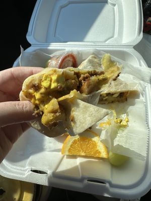   at Steady Eddy's Cafe at the Market in Flint