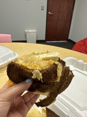 Tofu Reuben  at Steady Eddy's Cafe at the Market in Flint