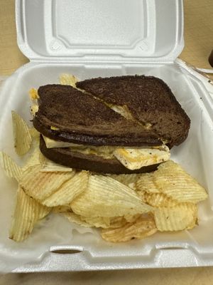 Tofu Ruben   at Steady Eddy's Cafe at the Market in Flint