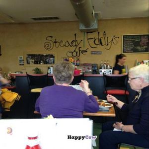 mural  at Steady Eddy's Cafe at the Market in Flint