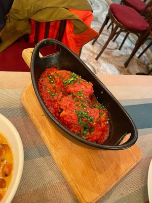 Imam Bayelde (stuffed eggplants with onion, garlic and tomato)  at Soul Kitchen Yerevan in Yerevan