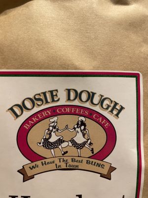 Cute slogan   at Dosie Dough in Wyomissing