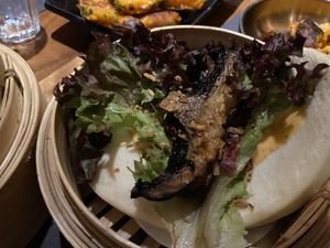   at Kimchee Restaurant in North London