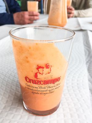 Gazpacho at Seville Vegan Tours in Sevilla