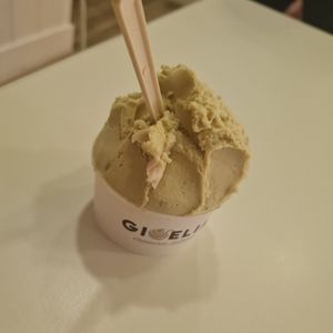 PERFECT pistachio and hazelnut ice cream. Not gelato! Proper creamy vegan ice cream. at Seville Vegan Tours in Sevilla