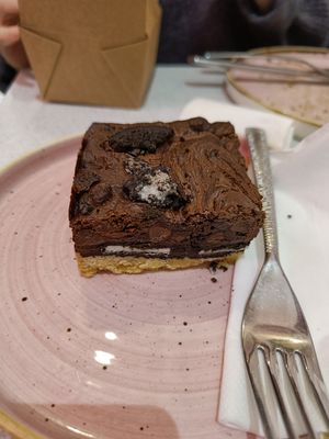 A "Slutty Brownie" at Plant Blonde in Glasgow