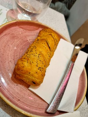 Sausage Roll at Plant Blonde in Glasgow