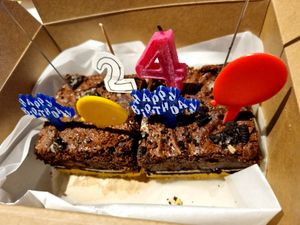 Birthday Slutty Brownies ✨ at Plant Blonde in Glasgow