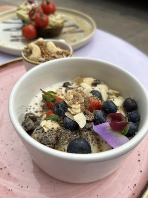 Yogurt  at Plant Blonde in Glasgow