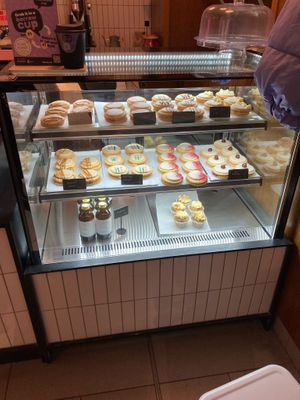 Just empire biscuits. Fair enough for some people, they seem to think fondly of them, but it's the most boring possible "treat" to me. at Plant Blonde in Glasgow