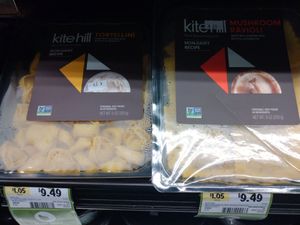 Kite Hill dairy-free tortellini and Mushroom ravioli at Sprouts Farmers Market in Estero