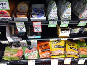 Vegan cheese at Sprouts Farmers Market in Estero