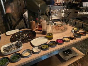 Preparing the Tartar   at Steinhaus1718 in Budingen