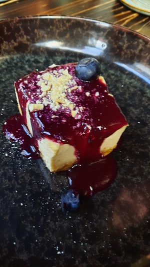 Cheesecake at Steinhaus1718 in Budingen