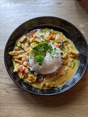 thai dish at Steinhaus1718 in Budingen