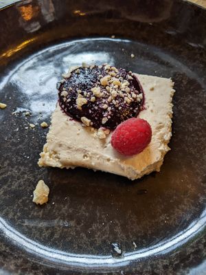 raw cheesecake at Steinhaus1718 in Budingen
