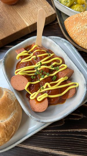 Currywurst   at Steinhaus1718 in Budingen