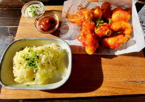 Cauliflower wings at Steinhaus1718 in Budingen
