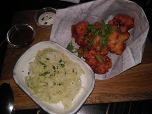 Blumenkohlwings at Steinhaus1718 in Budingen