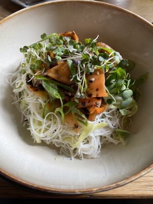 Gurkensalat mit Karotten Lachs   at Steinhaus1718 in Budingen