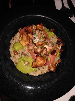 Steinpilzrisotto at Steinhaus1718 in Budingen