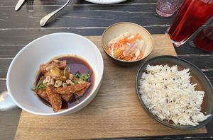 Tempeh Bali Style 🍚  at Steinhaus1718 in Budingen