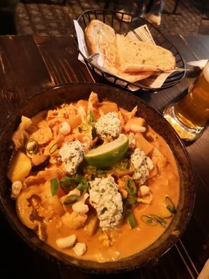 Vegan menu at Steinhaus1718 in Budingen