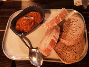 Vegan menu at Steinhaus1718 in Budingen