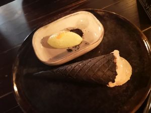 Dessert at Steinhaus1718 in Budingen