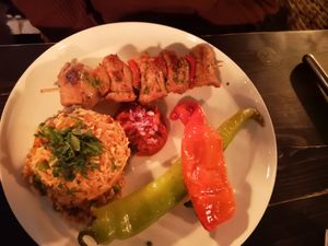 Vegan menu at Steinhaus1718 in Budingen